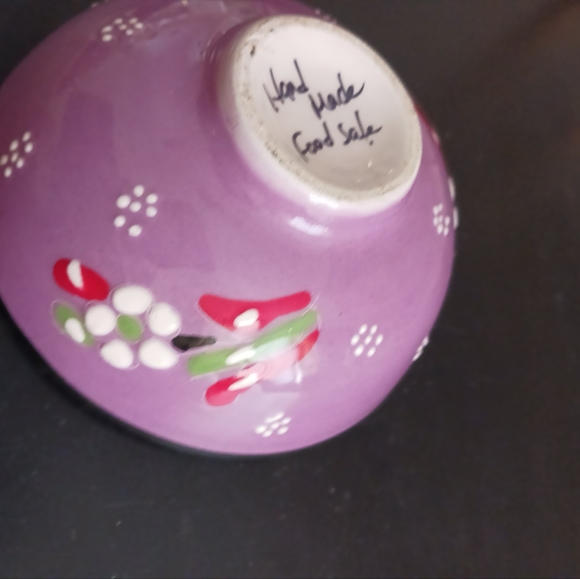 Folk Art hand painted stunning  small bowel from turkey - Picture 4 of 5